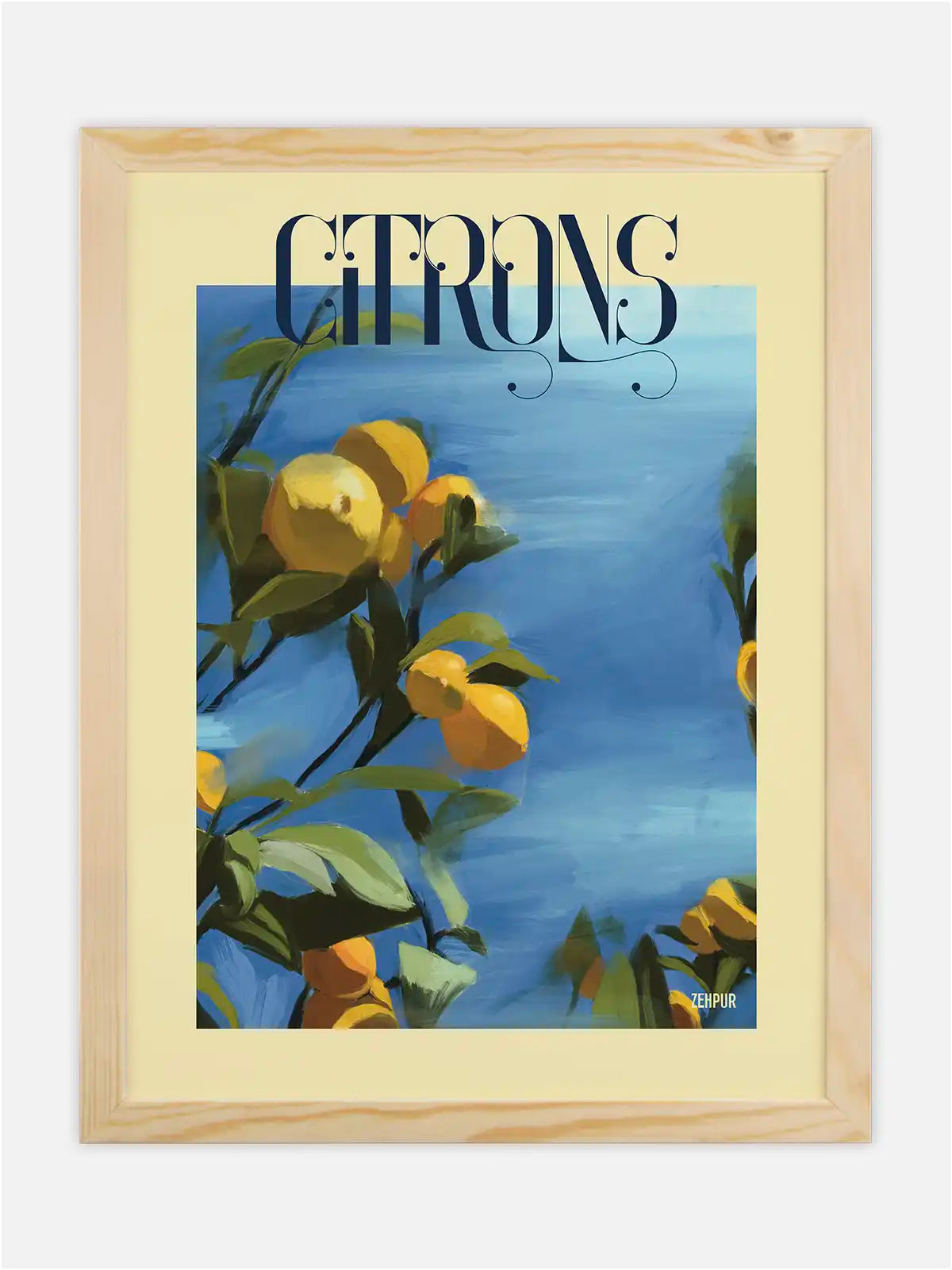 Lemons poster | Discover this vintage poster | Zehpur